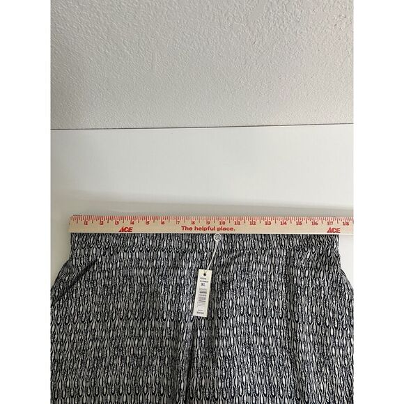 Max Studio Womens XL Cropped Ankle Wide Leg Pants Pull On Elastic Waist Pockets - Picture 7 of 12